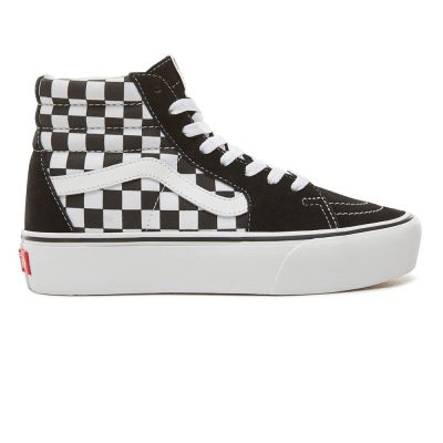 Vans Sk8-Hi Platform 2.0 - Kadın Platform Ayakkabı (Beyaz)